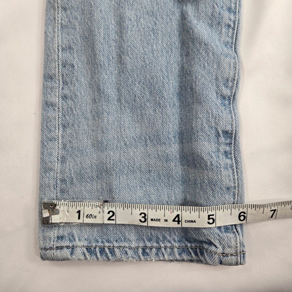 Abercrombie & Fitch Langdon Skinny Jeans Ripped Distressed Lt Wash‎ 30x32 Thrash - Picture 9 of 15